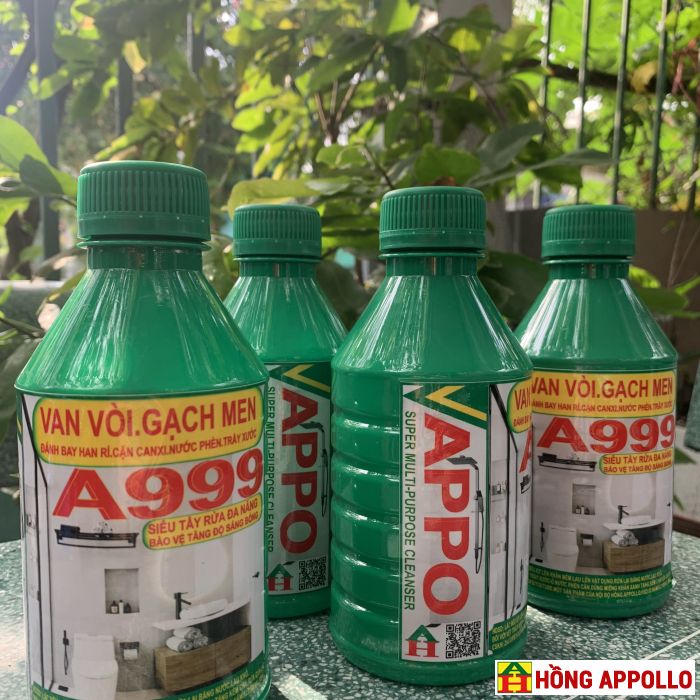 Chất Tẩy Rửa Chăm Sóc Bảo Vệ Van Vòi Sen tắm APPO-A999 chuyên dụng